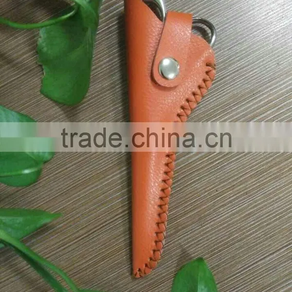 QJ-CP22 Professional Real Leather Hair Shears Sleeves Hairdressing Scissor Pouches Holster photo-6
