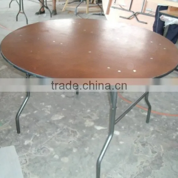 High Quality Hot Sell Plywood Folding Banquet Table photo-2