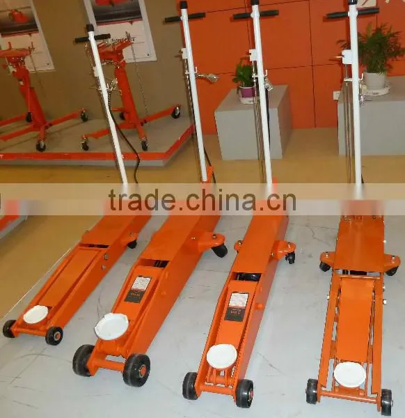 Air Hydraulic Long Floor Jack Pneumatic Long Chassis Trolley Jack 2 Ton 5 Ton 10 Ton photo-4