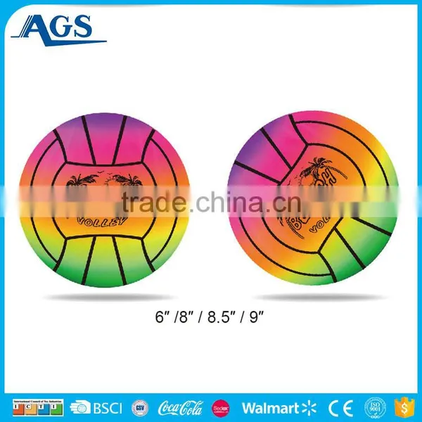 2017 New Design Rainbow Color Kid Pvc Toy Ball photo-2