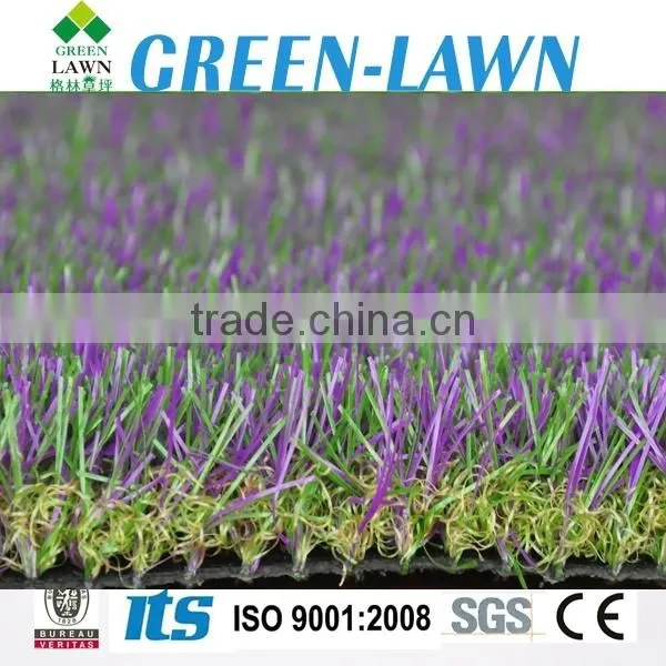 Import China Products Hot Sale Colored Artificial Grass Lawn for Balconies Artificial Flower Ornament photo-5