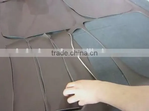 Knife Sponse Cutting Machine(Not Laser) and Cutting Solutions for PVC Coil Mat photo-3