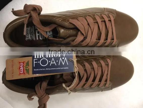 Nice Lace up Brown Color Man Casual Shoe Overstock Clearance photo-2