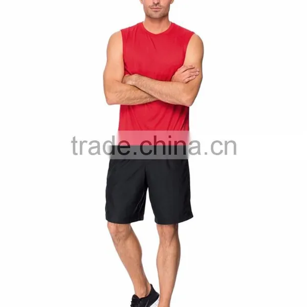 Male Sleeveless Breathable Basketball Tank Top photo-4