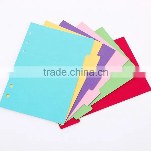25K/36K/48K Card Paper Planner 6 Holes Index Page for Planner photo-2