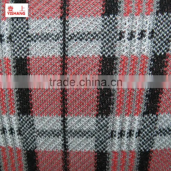 Plaid Jacquard 100%Acrylic Fashion Lady Dress Sweater photo-3