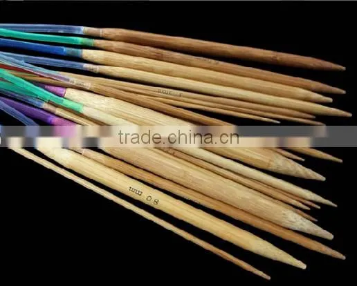 Top Quality Multi-color Plastic Tube Smooth Nature Circular Bamboo Knitting Needles photo-4