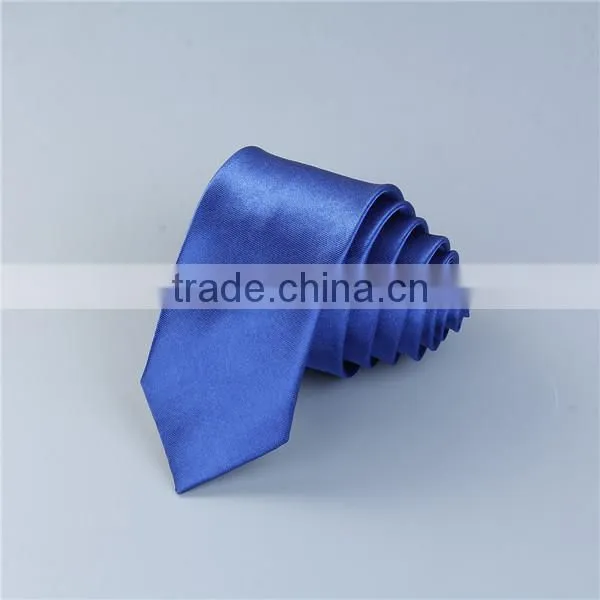 Polyester Necktie Royal Blue Men Neck Ties photo-3