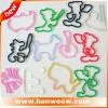 Eco-friendly Shaped Silicone Bands, 100% Silicone