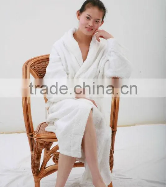 Luxury Hotel Bathrobe, Velour Bathrobe, Terry Bathrobe photo-4