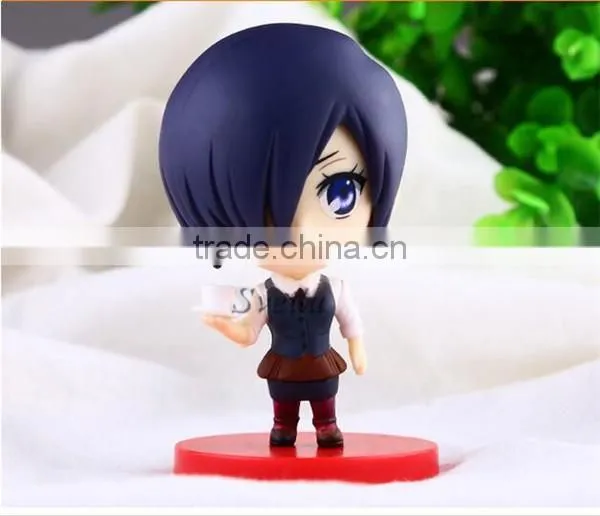 Anime Cartoon Toy Tokyo Ghouls Action Figure Sets of 4pcs Pvc Dolls Q Version Tokyo Ghoul Figure photo-5