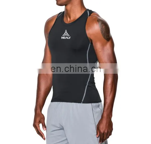 Custom Gym Vest Clothing Private Label Fitness Wear Men Sports Wholesale Tank Top photo-2