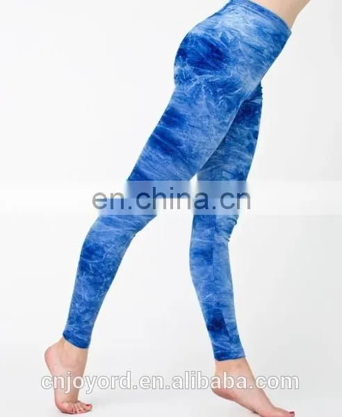 TOP Selling Fashion Style Hot Blue Girls Sexy Ass Leggings/yoga Leggings