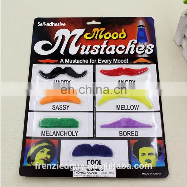 New 12stylish Set Funny Fake Mustache photo-4