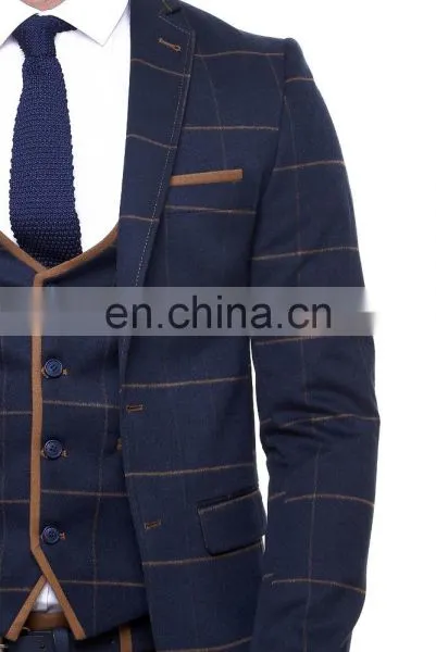 Two Buttons Slim Fit Men Suit (3 Pieces) photo-2
