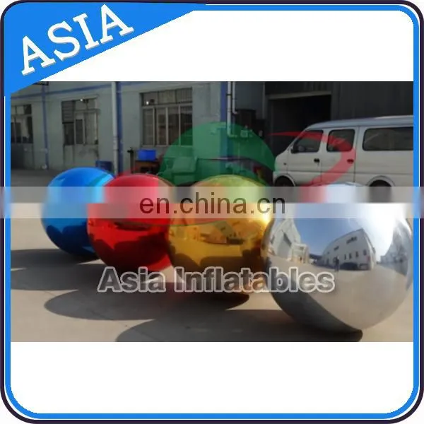 Hot Decoration Blue Inflatable Mirror Ball for Fashion Show, Exhibition, Product Promotion photo-2