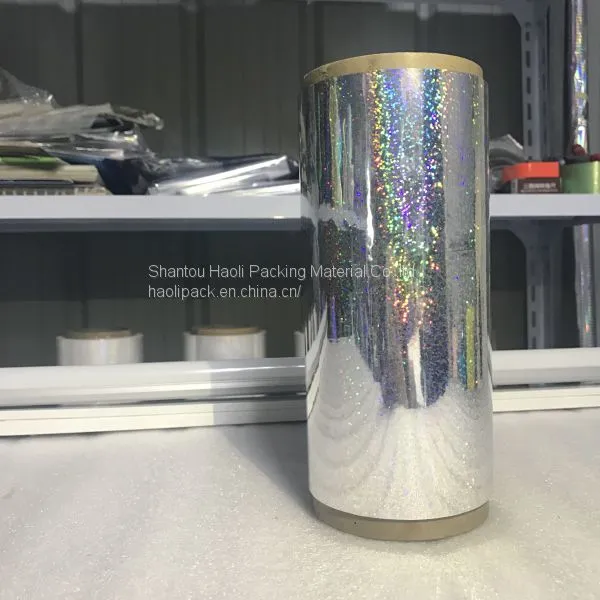 Practical Non-Erasable Gift Wrap Hologram Film For Lamination