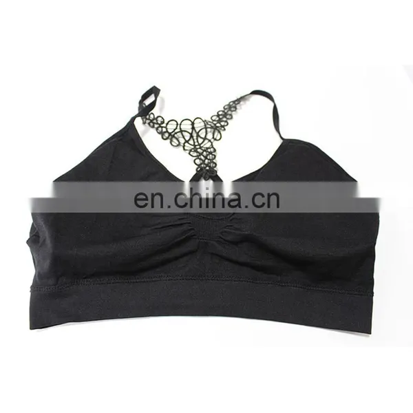 2017 Hot Wholesale Sexy Seamless Sport Yoga Bra Lingerie Women Underwear photo-4