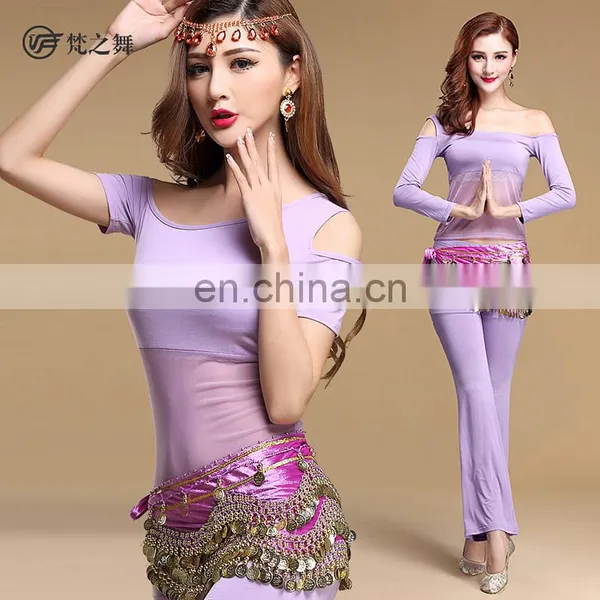 T-5123 High Modal Comfortable Fabric Adult Short Sleeve Bellydance Wear photo-5