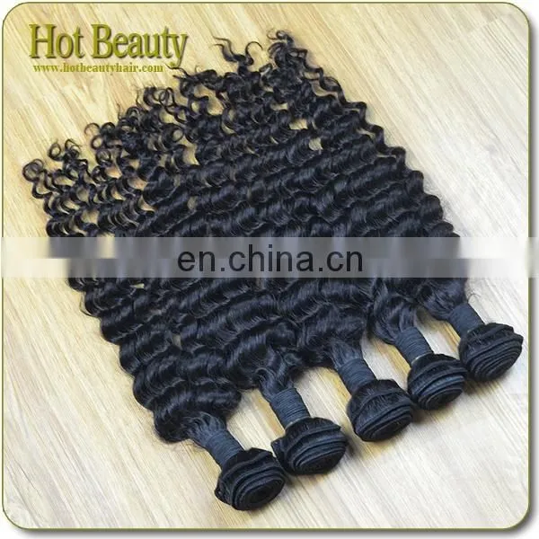 No Synthetic Malaysian Human Hair Bundles Deep Curly Made In China photo-4