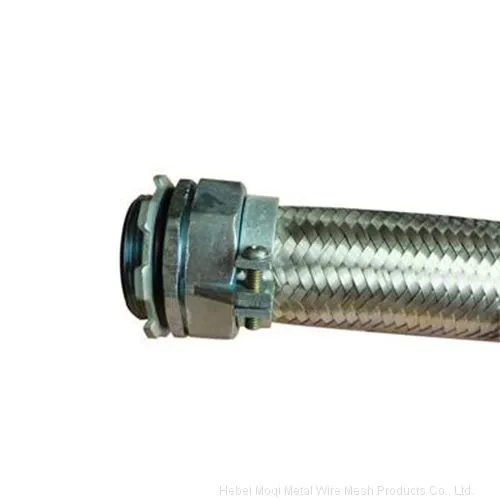 Braid Wire Loom Overbraid Hose Covering Stainless Steel Sleeve Braided Sleeving for Cable photo-5