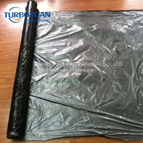 Garden Black Silver Plastic Mulch Film for Agriculture photo-3