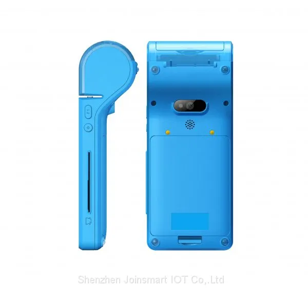 Android Handheld POS With GPS 3G WiFi Printer NFC Scanner