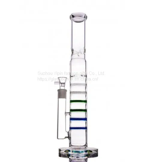 7 Honeycombs Glass Water Bongs