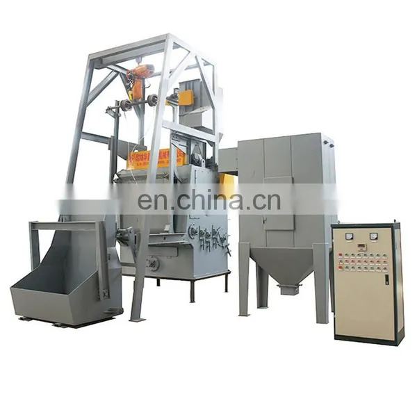 Steel Pipe Cleaning Equipment Automatic Small Sand Blasting Machine for Sale photo-2