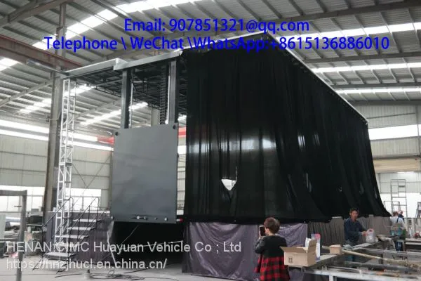 Roadshow 8.5 m Led Mobile Stage Trailer Truck for Sale photo-4