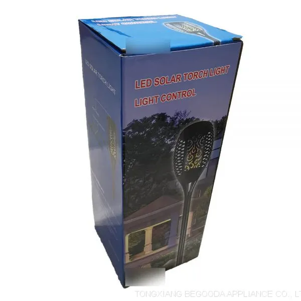 Solar Flame Torch, Outdoor Waterproof Flickering Flames Torches Landscape Decoration Lighting Dusk to Dawn Auto On/Off photo-5
