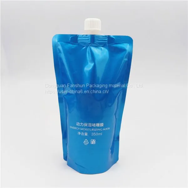 Customized Production Empty Sterile Doypack for Storing Skin Water photo-4