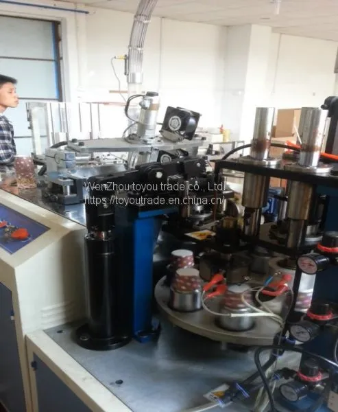Flat Bottom Paper Cup Forming Machine