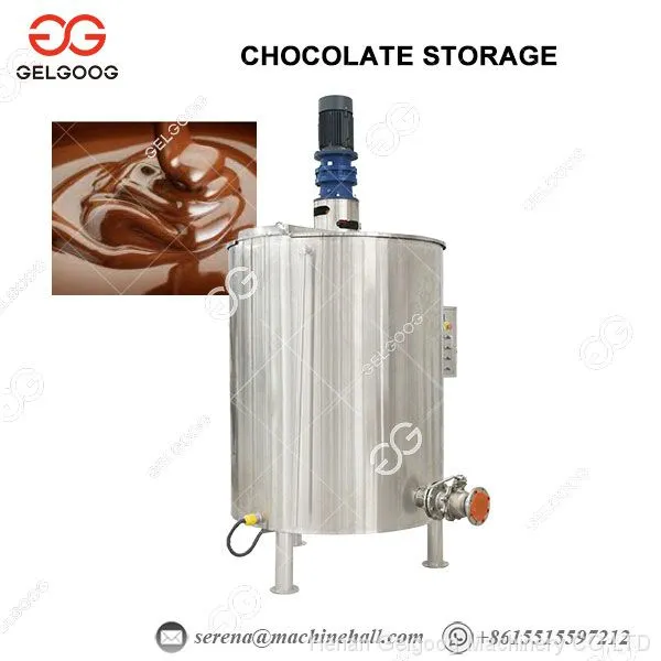 Stainless Steel Electrical Heating Mixing Agitator Storage Holding Chocolate Melting Tank