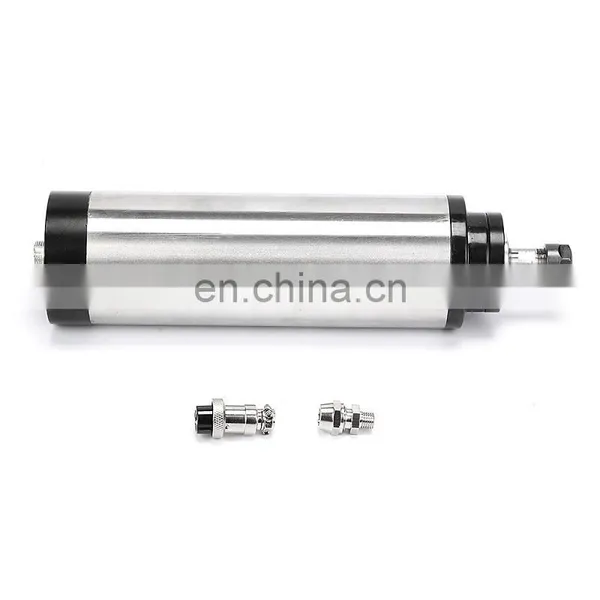 Chinese Made Spindle Motor 1.5kw ER11 Round Air Cooled Electric AC Spindle Motor and 220V 1.5KW Inverter photo-2