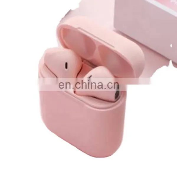 New Trending Top Products I12 Macaroon Wireless Hand Free High Quality Factory Bluetooth Neckband Earphone photo-2