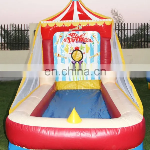 3pcs Inflatable Stalls Game Packages Active Fun Carnival Games Basketball Toss Shooting photo-2