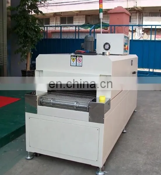 Liyi Drying Oven Steel Mesh PVC Mesh Belt Used Electric Industrial Tunnel Furnace IR and UV Drying Line photo-5