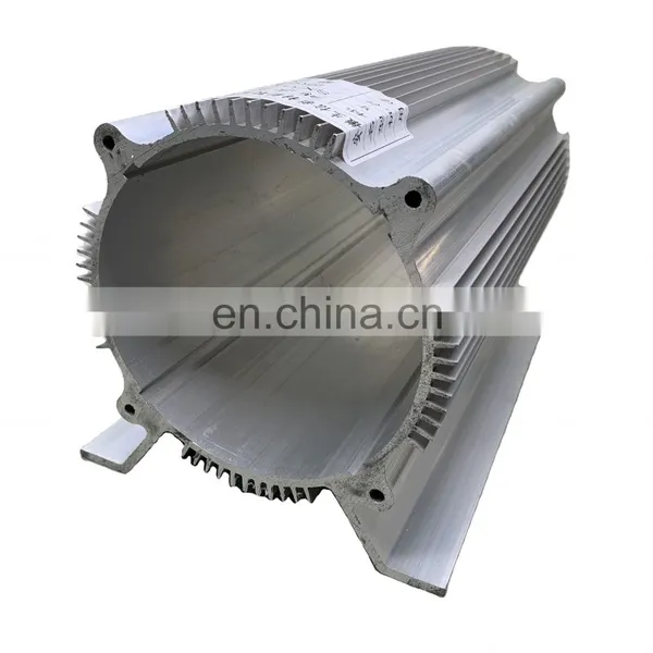 SHENGXIN Big Size Color Powder Coated Aluminum Extrusion Enclosure for Electric Motor Shell Aluminium Alloy Case photo-2
