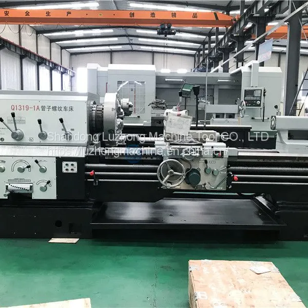 Q1319 Pipe Metal Cutting Horizontal Grooving Threading and Manufacturing Lathe Machine photo-4
