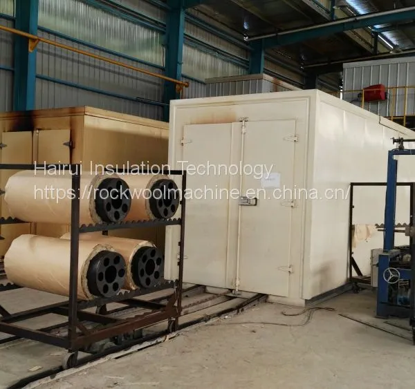 Rockwool Pipe Rolling and Making Production Line photo-2