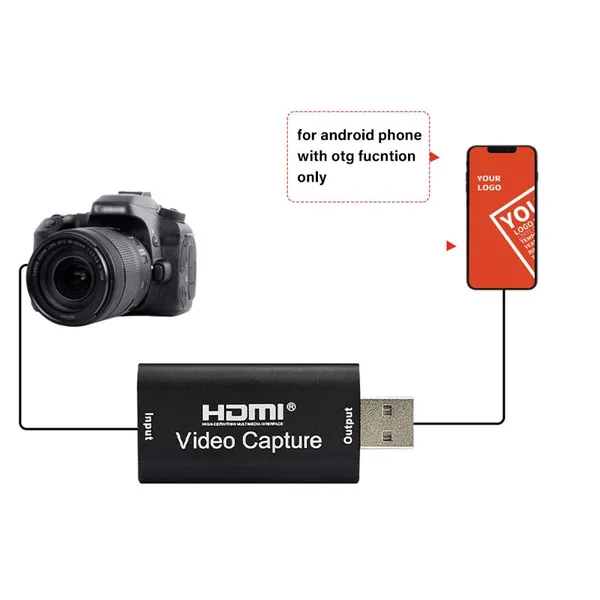 4K Video Capture Card USB 3.0 USB2.0 HDMI-compatible Grabber Recorder for PS4 Game DVD Camcorder Camera Recording Live Streaming photo-5