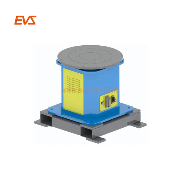 Small Payload Welding Rotary Positioner For Robotic Welding Station photo-2