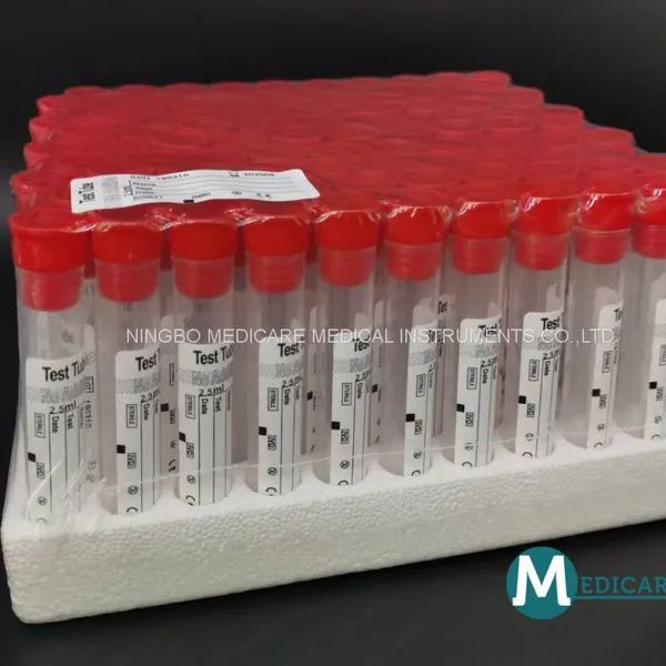 Vacuume Tube Vacutainer Plastic Vacuume Tube Glass Vacuume Tube photo-2