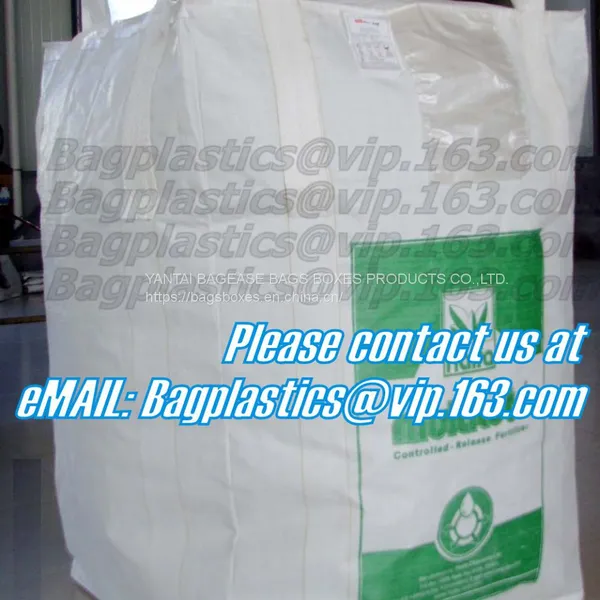 Virgin Polypropylene PP Woven Big Bulk Bag Jumbo Bag FIBC For Packing Sand 1 Ton 1.5 Ton 2 Ton Made In Package photo-3