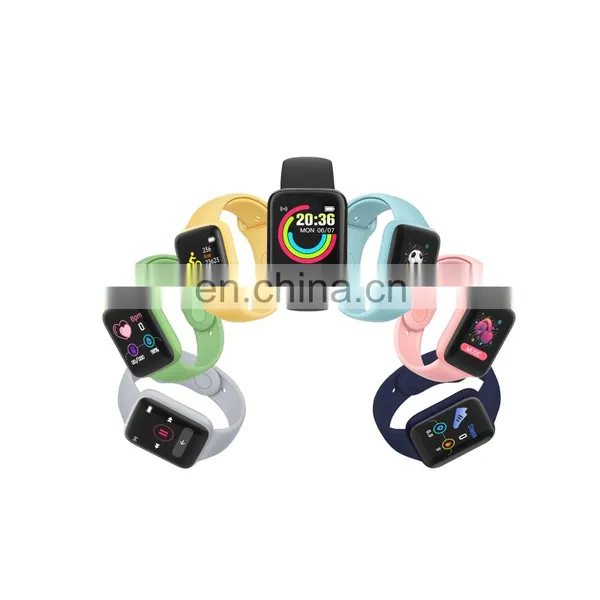 Smartwatch D20 Y68 Y68 Smart Watch Waterproof Ip67 Smartwatch 1.3 Inches Touch Screen Smart Phone Watch