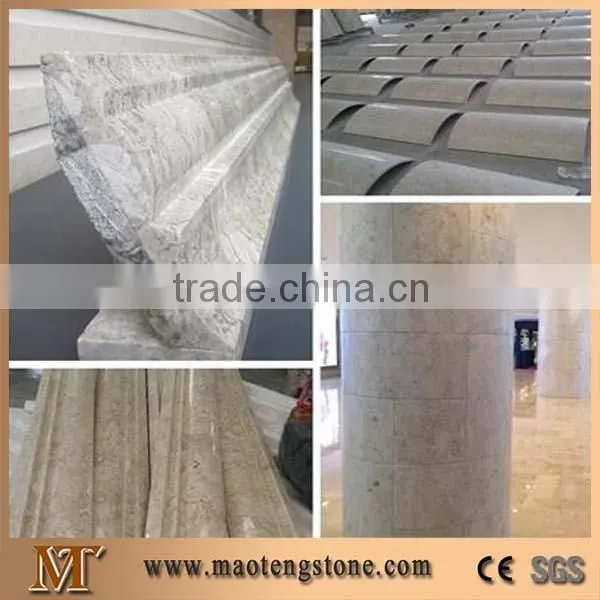 Fancy Indoor Used Marble Stone Fireplace Mantel photo-5