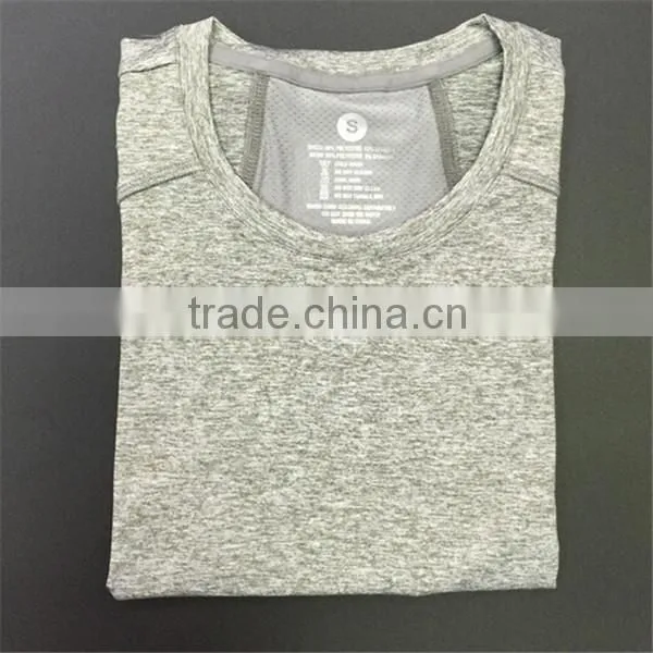 88% Polyester 12% Spandex Running Wear Tops photo-5