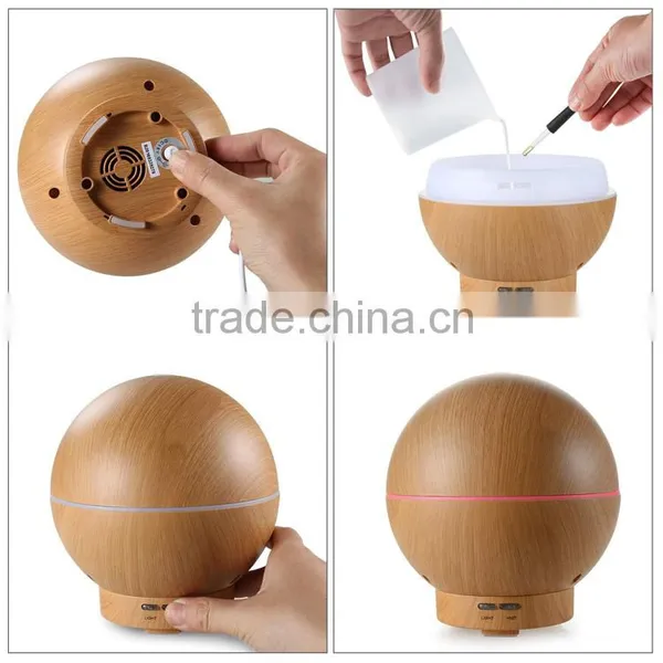 Aickar 400ml Aroma Diffuser Humidifier LED Lights for Moisturizing & Body Care Ultrasonic Humidifier Spray Mist photo-2