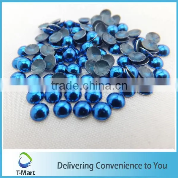Lt.purple Korean Hot Fix Metal Dome Studs photo-5